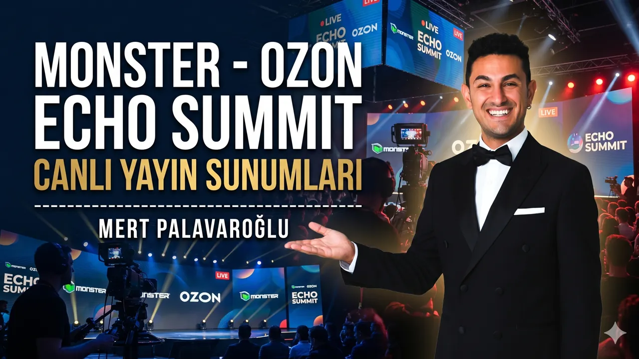Monster · Ozon Echo Summit Canlı Yayın Sunumları — Mert Palavaroğlu